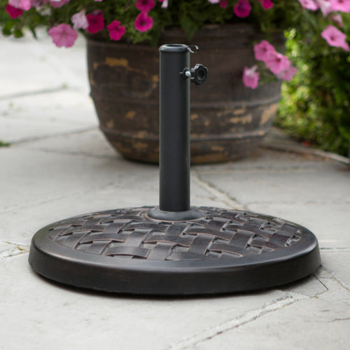 Winston Porter Cardis Resin Free Standing Umbrella Base Reviews Wayfair